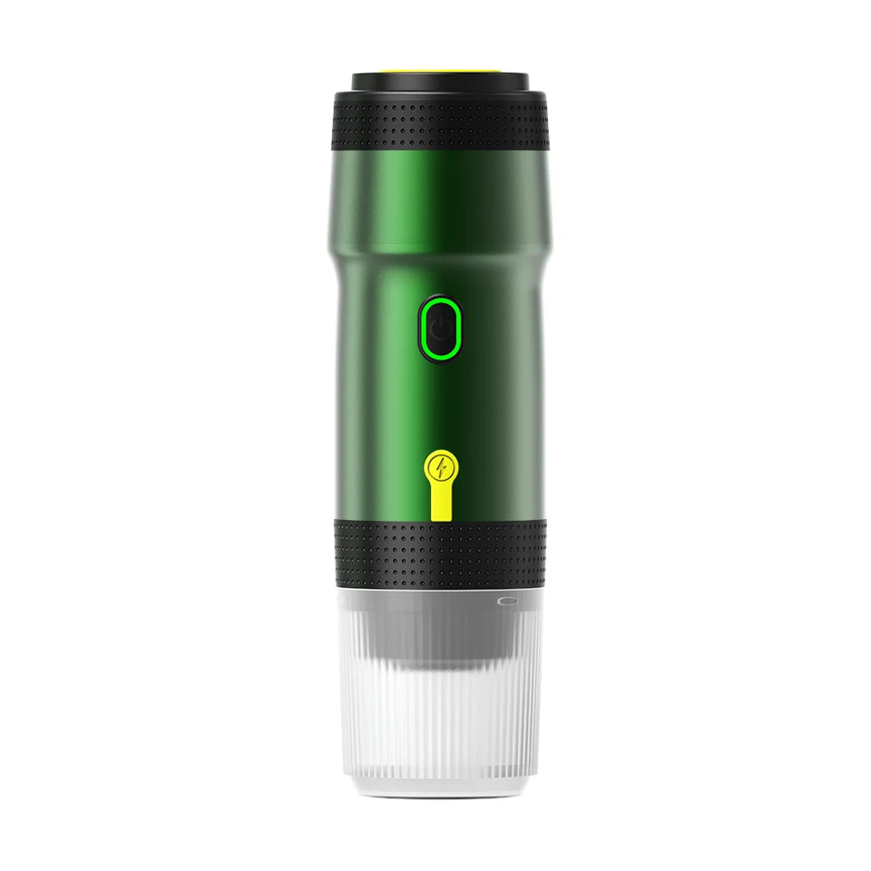 60ml portable electric wireless heating coffee machine suitable for coffee capsule/powder car travel and family camping travel