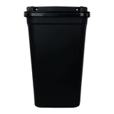 7.6 Gallon Touch Top Trash Can Durable Plastic Wastebasket Indoor Use Easy Clean Garbage Bin Office Bedroom Dorm Room