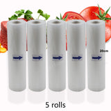Household Food Saver Vacuum Bag Storage Bags Machine Film Sealer Vacuum Packer Saran Wrap Food Fresh Long Keeping 1 Roll