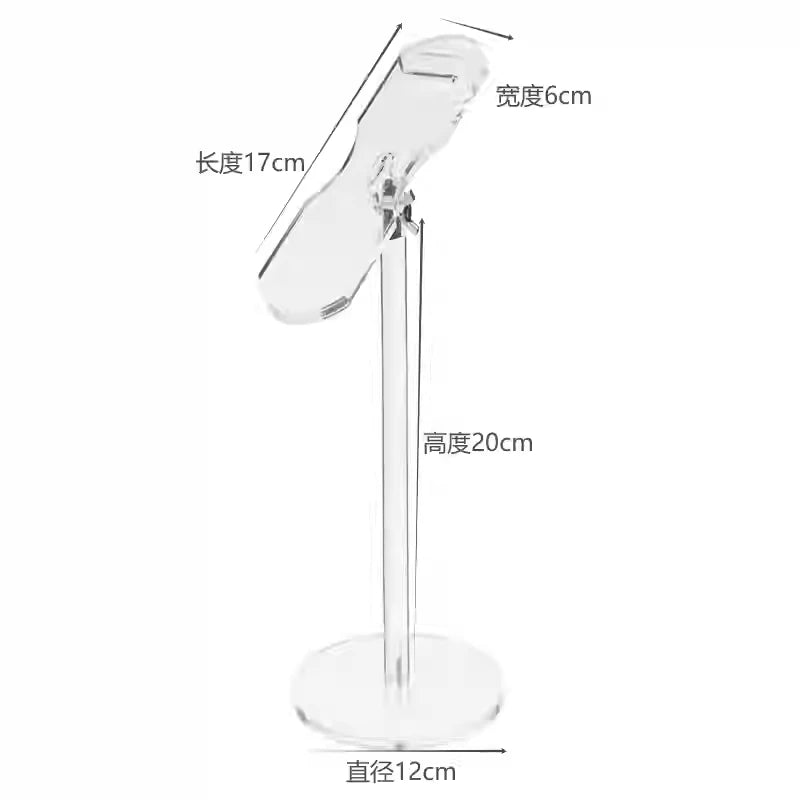 Shoe Display Stand Clear Acrylic High Heels Display Props Shopping Mall Window Counter Shoe Stand Shoe Support Shoe Rack Riser