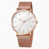 Luxury Rose Gold Watch Women Bracelet Watches Top Brand Ladies Casual Quartz Watch Steel Women's Wristwatch Montre Femme Relogio