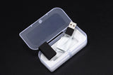 10PCS LOT High-speed Crystal USB Flash Drives 128GB Free Logo Pendrive 64GB Memory Stick 32GB 4GB Iron Box high-capacity U Disk