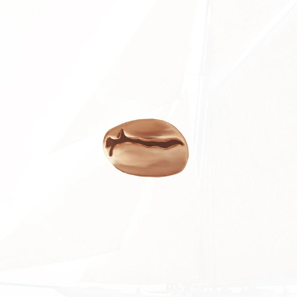 for Barista Vintage Rose Tea Latte Americano Pines Coffee Machine Mini Coffee Bean Badge Jewelry Coffee Collection Enamel Pins