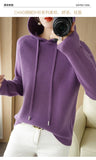 Hoodies And Sweatshirts Long Sleeve Sweaters For Women Wool Clothing New Arrivals Knitted Jumpers Female Outerwears Fashion Tops