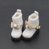 1 Pair Doll Boots Ob11 Shoe Baby New OB11 Shoes Doll Shoes 1/12 Shoes BJD Doll Boots