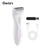 Professional body hair trimmer - USB rechargeable, used for smooth full body beauty