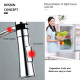 Matte Black Kitchen Sink Faucet Pull Down Swivel Spout Kitchen Sink Tap Deck Mounted Bathroom Hot and Cold Water Mixers
