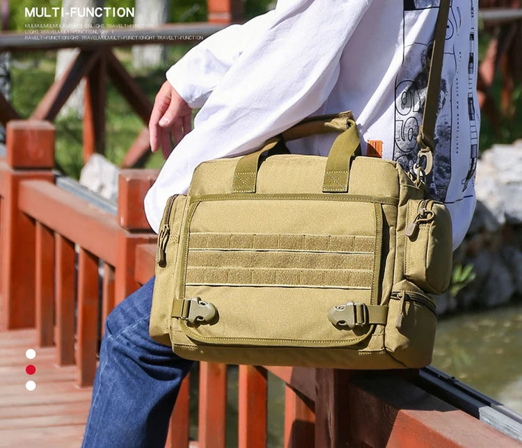 40L Portable Backpack Tactics Multifunction Outdoor High Capacity Camping Backpacks Army Diagonal Span Bag