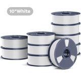 SUNLU Official Filament 10kg PETG filament 1.75mm 1kg/roll 10 Spool 3D Printer Filament PLA/PETG/Silk/ABS/TPU For Bambu Creality