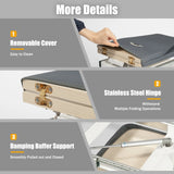 80cm Modern Retractable Ironing Board Closet Pull-Push Stow Away In The Cabinet