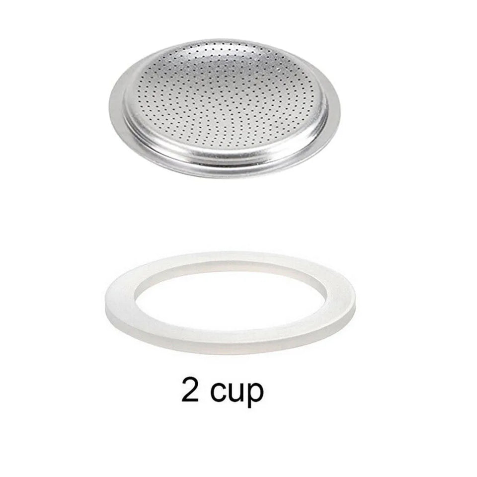 Coffee Rubber Sealing Ring Gasket Washer Gasket Replacenent Cups Rings For Moka Pot Espresso Coffee Makers Kitchen Supplies