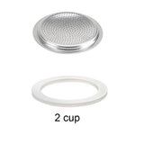 Coffee Rubber Sealing Ring Gasket Washer Gasket Replacenent Cups Rings For Moka Pot Espresso Coffee Makers Kitchen Supplies