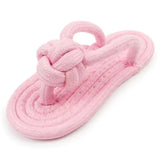 Interactive Pet Chewing Toy Cotton Slipper Rope for Small to Large Dogs Dental Health Molar Chew Toy Dog Accessory for Training
