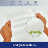 50PCS Net Pattern Vacuum Bag Food Bag Household Fresh-Keeping Bag Cooked Food Packaging Bag