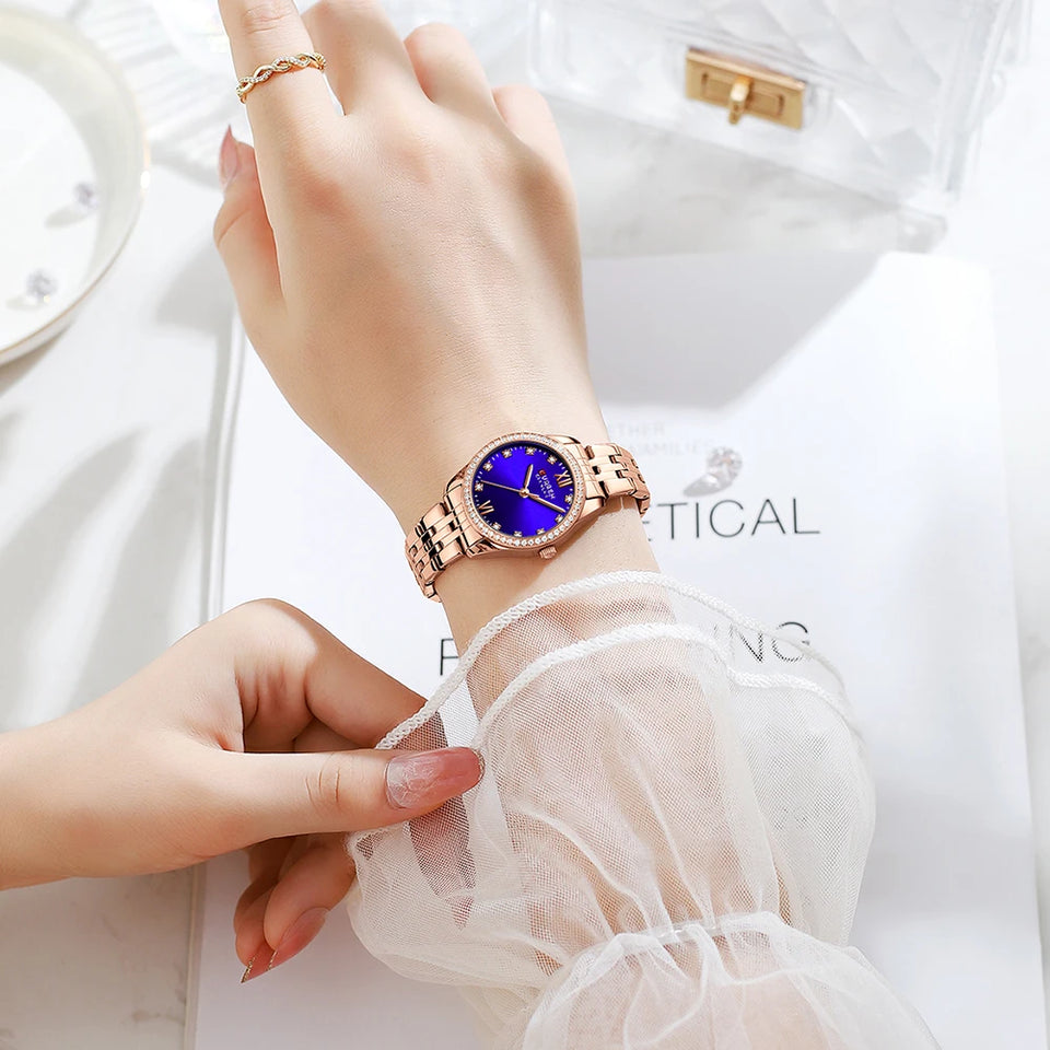 New stock! ! Women Bracelet Watches Steel belt Love Steel belt Rhinestone Quartz Wrist Watch Luxury Fashion Watch for women