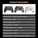 Z03DP Black Myth Wukong Gamepad 800Hz Wireless Dual Vibration Gaming Controller 6-Axis for Switch/IOS/Android/PC Hall Joystick