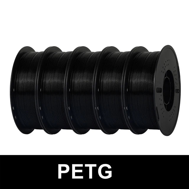 KINGROON 5KG(11LBS) PLA PETG HS-PLA HS-PETG Filament 1.75mm High Speed 3D Printer Material Matte PLA 1kg*5 Roll Mix Color New