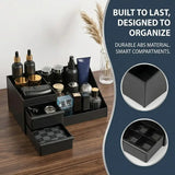 Cologne Organizer For Men, Cologne Holder For Dresser, Perfume Stand, Bathroom Countertop Organizer With Drawers