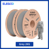 ELEGOO RAPID PLA+ Filament 1.75mm, 3D Printer Filament, Support 30-600mm/s Printing Speed, Compatible with Most FDM 3D Printers