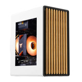 WJCOOLMAN Craftsman Series Small Chassis Home-Type Desktop Computer Supports M-ATX Motherboard - Compact Gaming PC Build