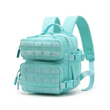 Mini Tactical Backpack for Women Camping Hiking Sports Gym Bag 9L Daily Travel Athlete Fitness Rucksack with Bottle Holder