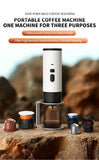 1pcs portable capsule coffee machine Meiyi concentrated electric household small heating pump pressure coffee machine, suitable