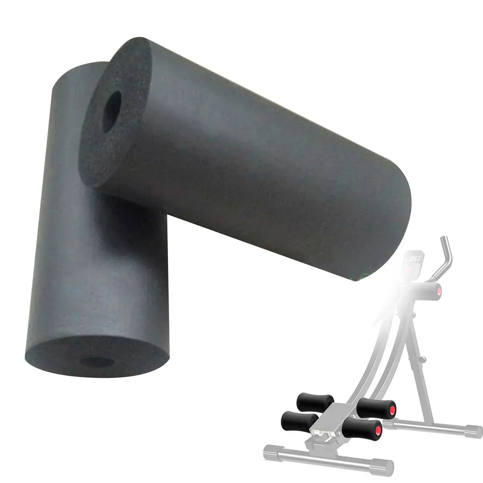 Foot Foam Pads Replace Your Ripped Pads with High Quality Foam Rollers Replacement for Leg Extension Machine 2PCS
