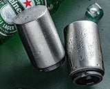 Automatic Beer Bottle Opener Stainless Steel Beer Opener Portable Push Down Wine Beer Cap Opener Kitchen Gadgets Party Gift