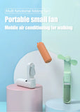 Foldable Small Fan Portable and high-power Hand Held Portable Mini Fan Rechargeable Hand USB Charge Fan