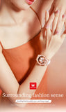 OLEVS 9996 Quartz Watch For Women Top Brand Fashion Woman Wristwatch Butterfly Luxury Waterproof Original Leather Dress Watches