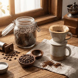 Dual-Headed Wooden Coffee Spoon Short Handle Serving Cutlery Measuring Spoon Wear-resistant Rust-proof Coffee Bean Spoon