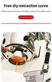Coffee Maker Data-s,Water Tank Version 220V 50-60Hz, Italian Semi-automatic, 9Bar Dual Boiler,Pressure Swing Extraction,No paid
