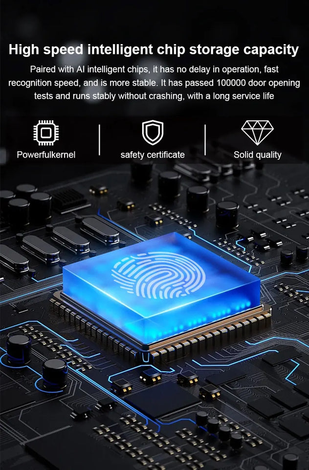 Bluetooth Electronic Glass LOCK Fingerprint Recognition Smart Lock Tuya APP Rfid Card Biometric Unlock for Glass Door Lock