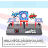 Electronic Scoring Target Moving Shooting Training Electric Soft-bullet Gun Toy Target Battle Practice Target Automatic Reset