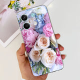 For Xiaomi Redmi Note 13 4G Case Cute Cat Butterfly Cover Soft Silicone Phone Case For Redmi Note 13 Pro Plus Note13 Full Bumper