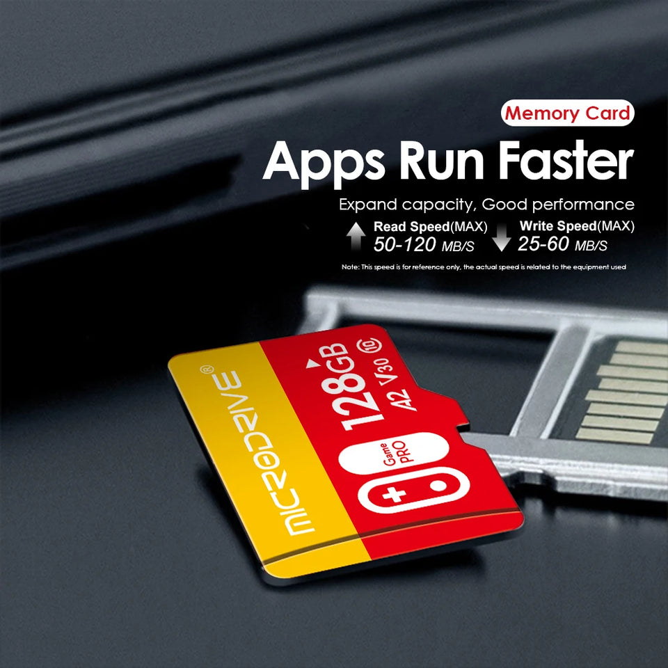 Original Micro tf SD Card 64gb 128gb Class10 memory card 32gb Mini  flash drive cartao de memoria TF Card For Phone