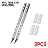 Metal Engraving Craft Knife Non-Slip Handle Gold Silver Hobby Carving Scalpel Utility Knife Art Stationery DIY Craft Supplies