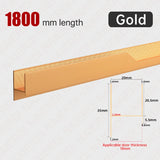 NAIERDI Black Lightning Long Furniture Handles 600-1800mm Aluminum Alloy Cabinet Handles Cupboard Door Handles Door Hardware