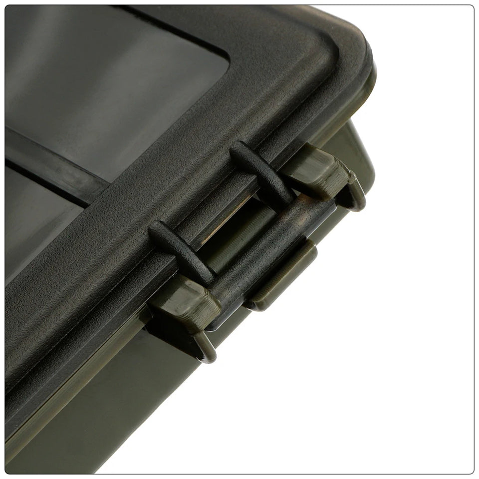 Hirisi W110 Carp Fishing Tackle Box with Stiff Hair Rig Board & Pins Ultimate Storage for Carp Fishing Hair Rigs Terminal Tackle