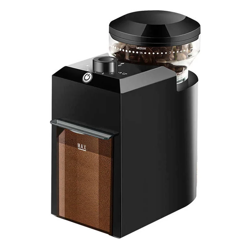 B59B-Electric Burr Coffee Grinder 28 Grind Settings For 12 Cups Adjustable Professional Bean Grinder Household Coffee Grinder US