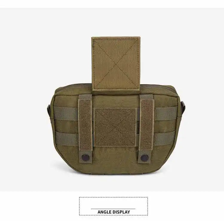1050D Sports Hunting Dump Pouch Nylon Front Pouch of Plate Carrier Chest Rig with Molle Carrying Kit Pouch