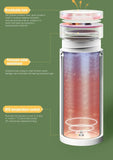 Portable Electric Kettles Tea Coffee Kettle Mini Travel Boil Water Stewable Keep Warm Appliances Thermo Anti-Scald Bottle