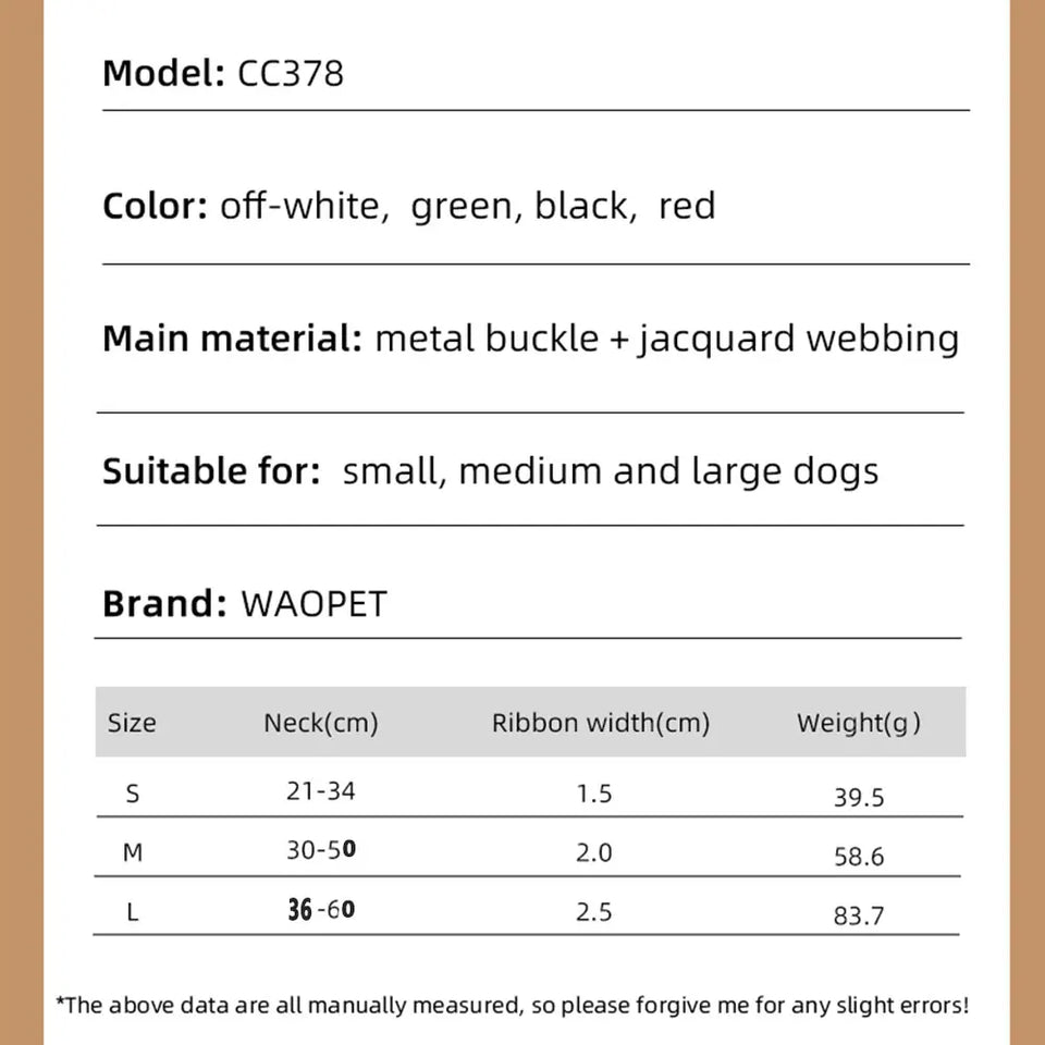 Bohemian Ethnic Style Pet Collars For Small Medium And Large Dogs Multi-colors Choose Adjustable Luxurious Trend New Arrivals