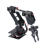 6-DOF Robotic Arm DIY Kit Multi Degree-of-Freedom Robot Servo Grasping Maker Education Construction Set (Excluding Servo)