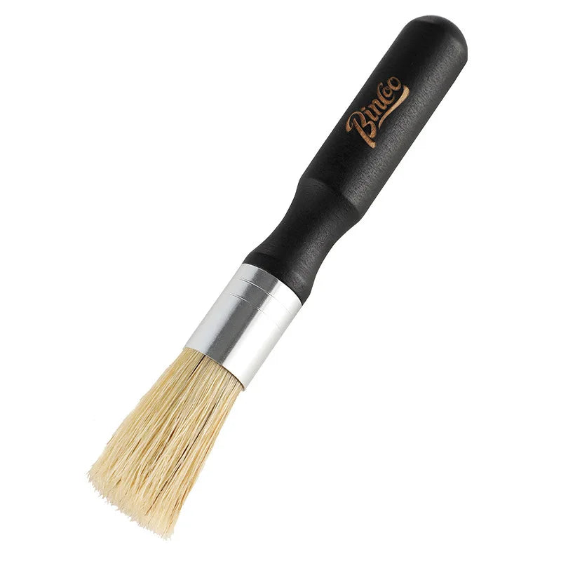 Vintage Coffee Brush Grinder Cleaning Tool Retro Barista Espresso Machine Cleaner Solid Wood Brush Coffee Machine Accessories
