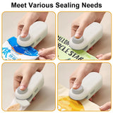 Mini Bag Sealer Portable Heat Bag Sealing Machine Package Sealer Bags Thermal Plastic Food Bag Food Packaging Heat Sealer