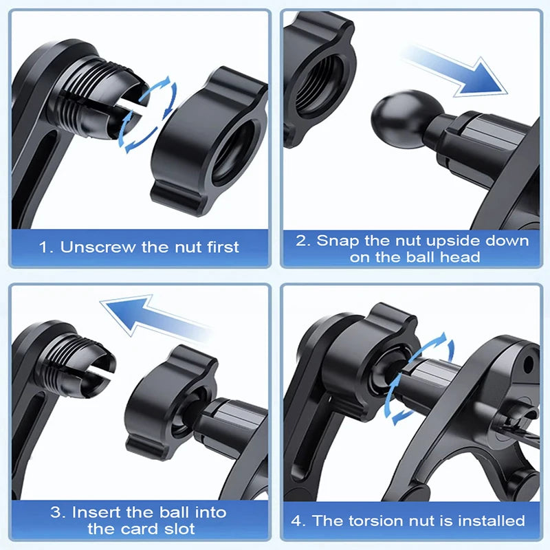 SEAMETAL Gravity Car Phone Holder Auto Air Vent Clip Cellphone Bracket Universal Car Air Vent Mobile Phone Stand For Navigation