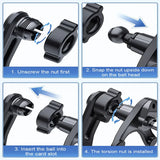 SEAMETAL Gravity Car Phone Holder Auto Air Vent Clip Cellphone Bracket Universal Car Air Vent Mobile Phone Stand For Navigation