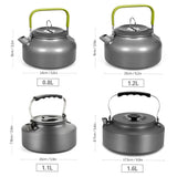 Portable Outdoor Water Kettle Water Pot Teapot Coffee Pot Indoor Aluminum Alloy Tea Kettle Outdoor Camping Hiking Picnic Pot