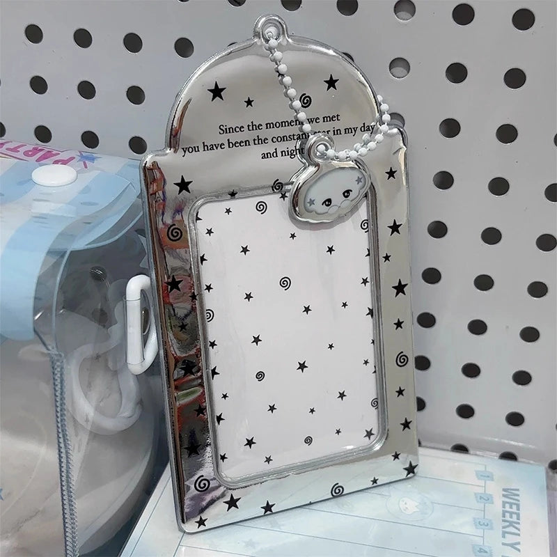 Idol Photocard Holder Photo Album pc holder kpop Protector Sleeves Keychain for Bag Poka Supplies Photo Decoration Cardholder